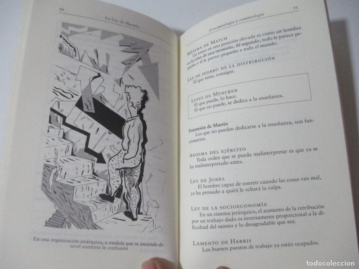 Libros de segunda mano: ARTHUR BLOCH La ley de Murphy W14875 - Foto 4
