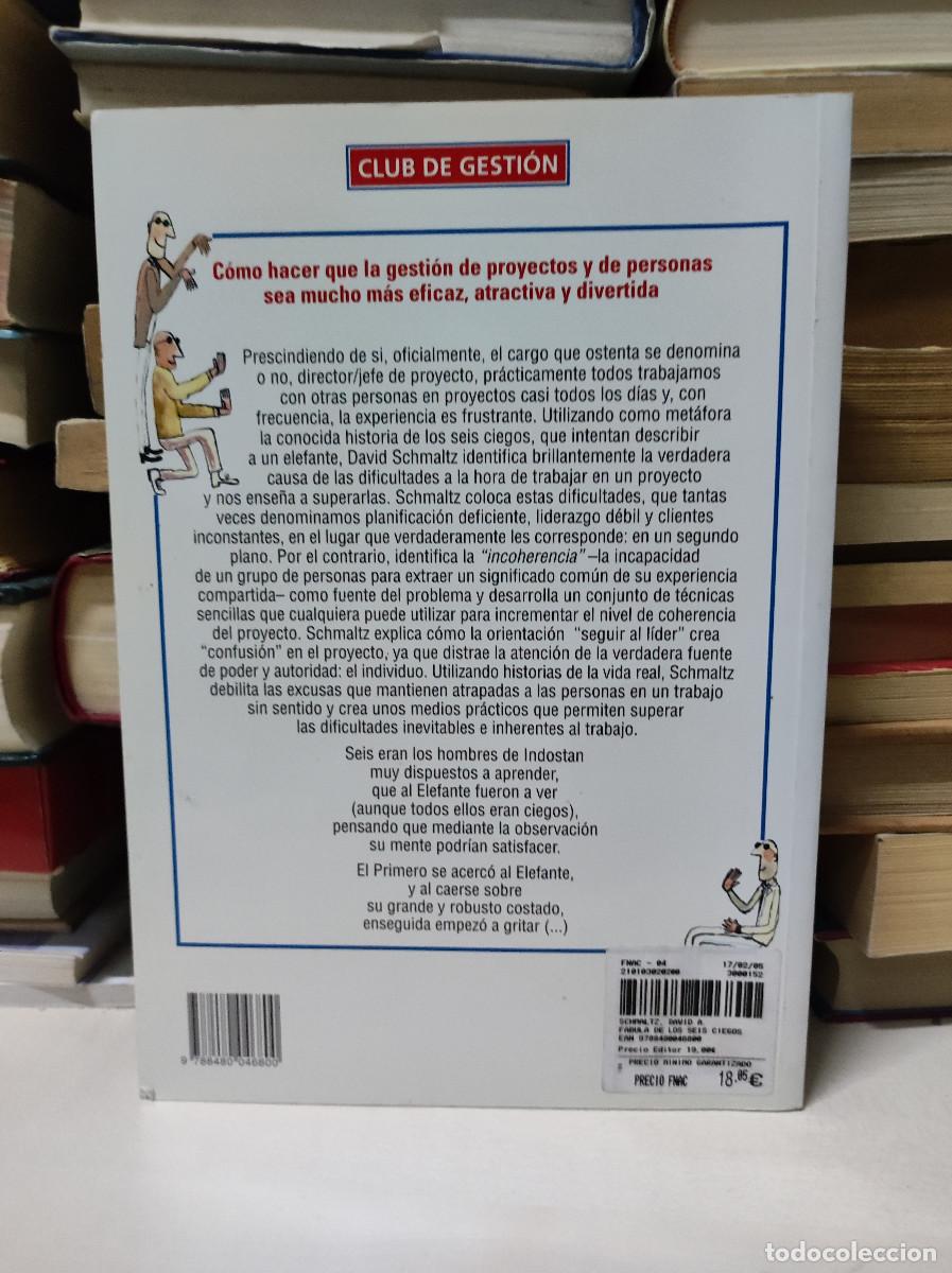 Libros de segunda mano: fabula de los seis ciegos y el elefante DAVID SCHULTZ - Foto 2