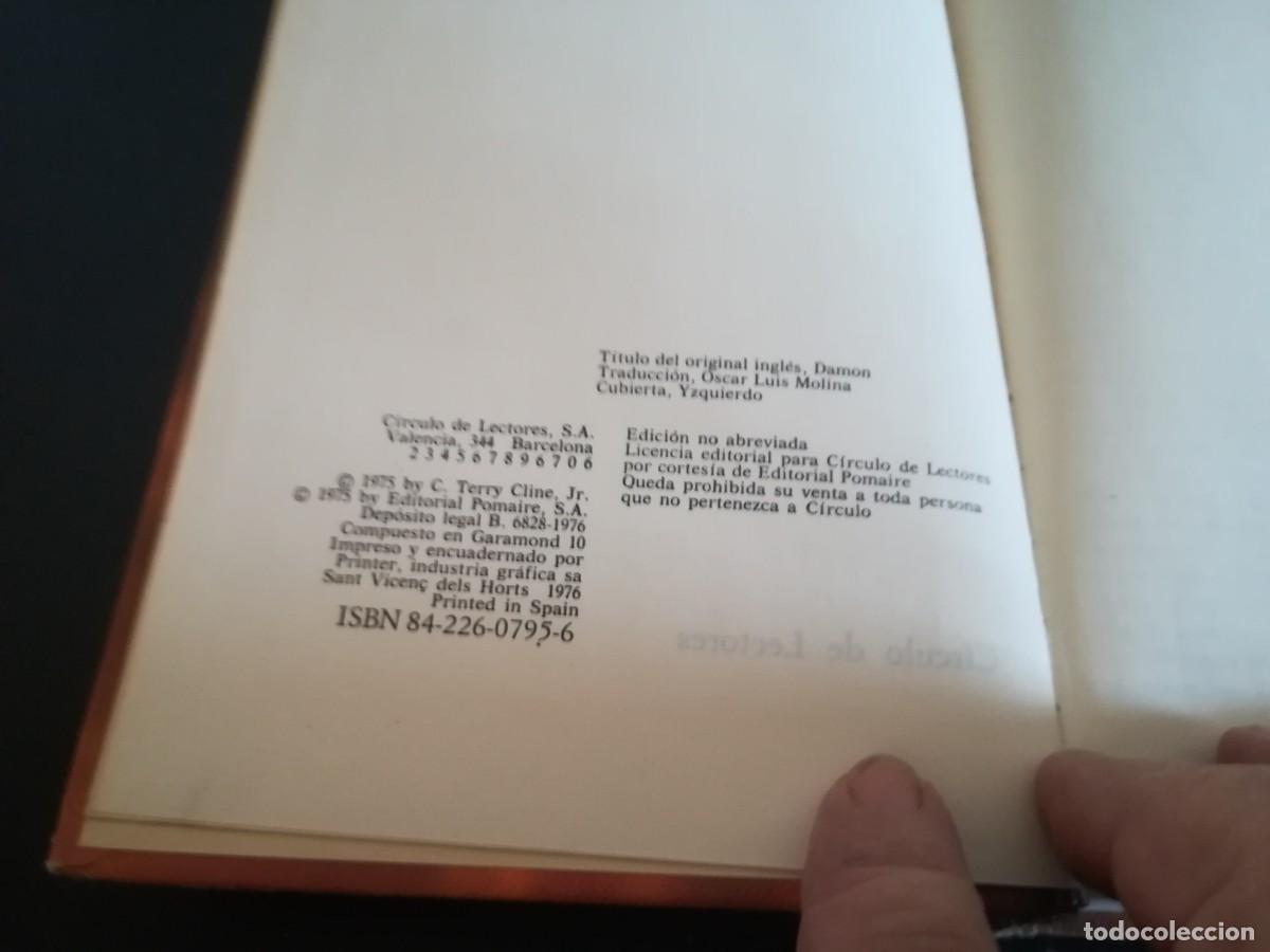 Libros de segunda mano: DAMON / C TERRY CLINE / AP505 / CIRCULO LECTORES - Foto 5