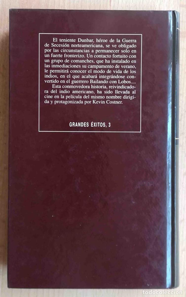 Libros de segunda mano: Bailando con lobos (Michael Blake) RBA 1993 - Foto 3