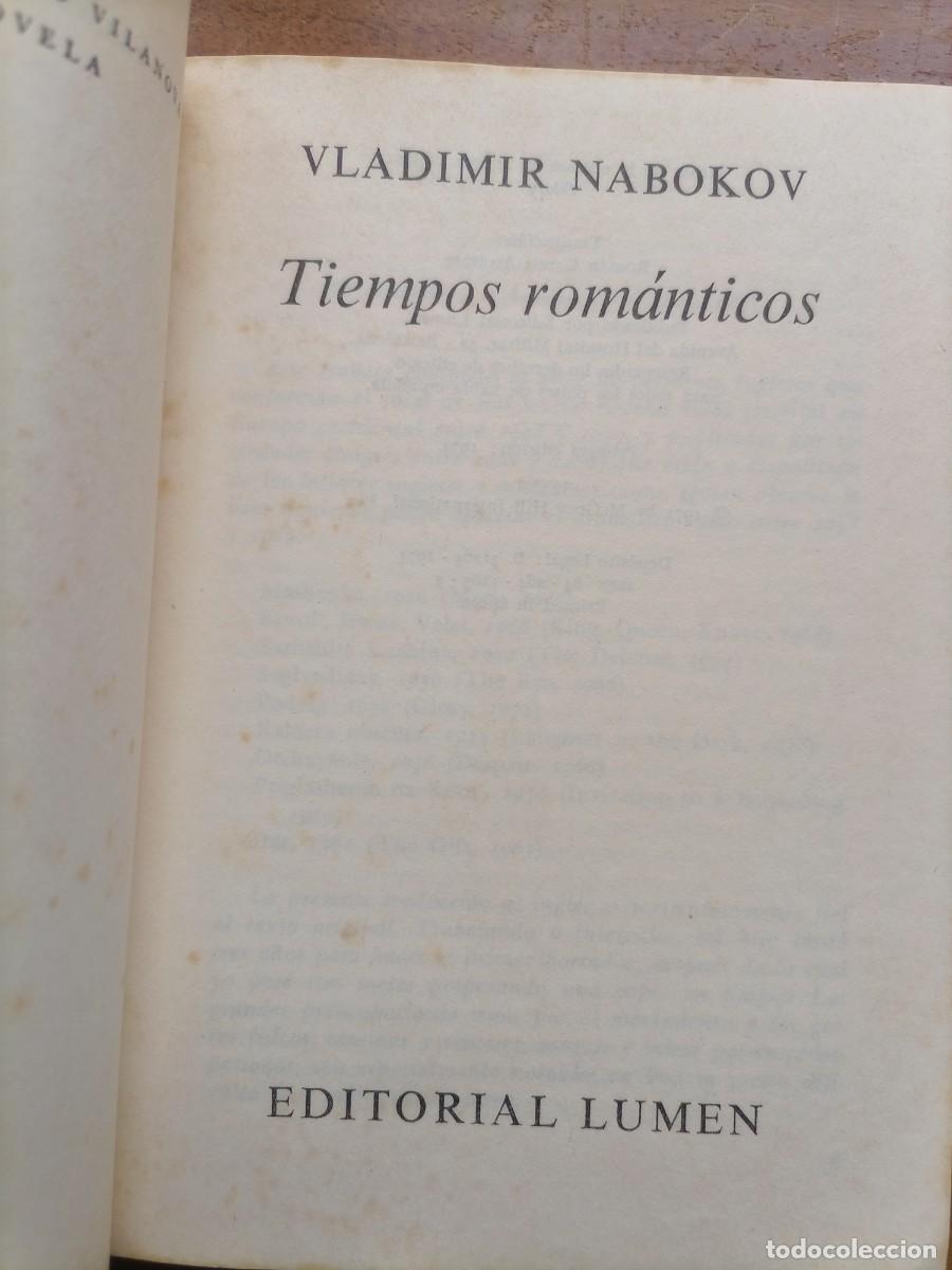 Libros de segunda mano: Nabokov Tiempos rom&aacute;nticos - Foto 2