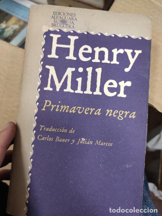 Libros de segunda mano: Primavera negra - Miller, Henry - Foto 1