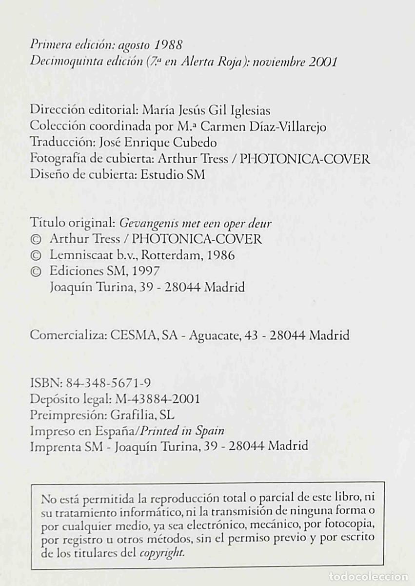 Libros de segunda mano: Barrotes de bamb&uacute; (Jan Terlouw) SM - Foto 2