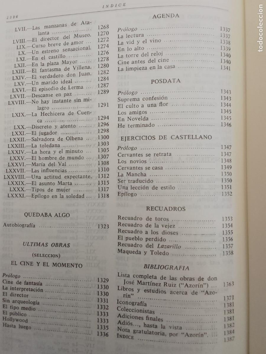 Libros de segunda mano: OBRAS SELECTAS AZORIN. BIBLIOTECA NUEVA 1969. - Foto 16