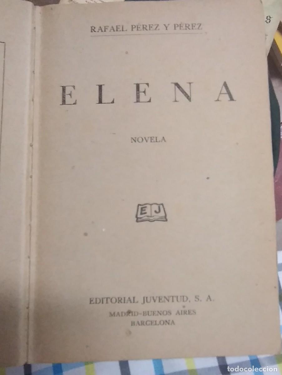 Libros de segunda mano: ELENA - Foto 1