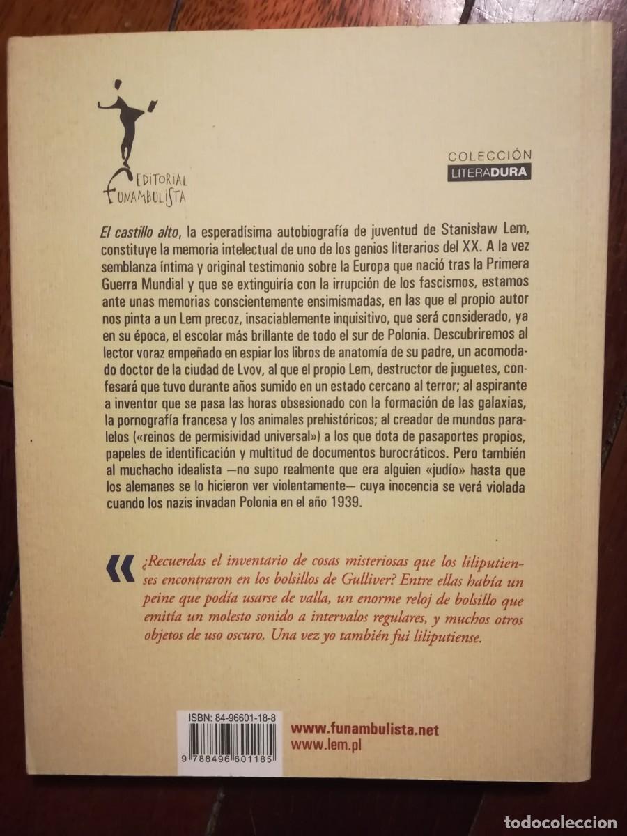 Libros de segunda mano: El castillo alto. Stanislaw Lem - Foto 2