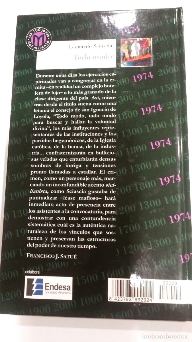 Libros de segunda mano: Todo modo Leonardo Sciascia - Foto 2