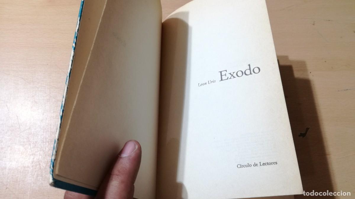 Libros de segunda mano: EXODO / LEON URIS / ALL57 / CIRCULO LECTORES - Foto 4