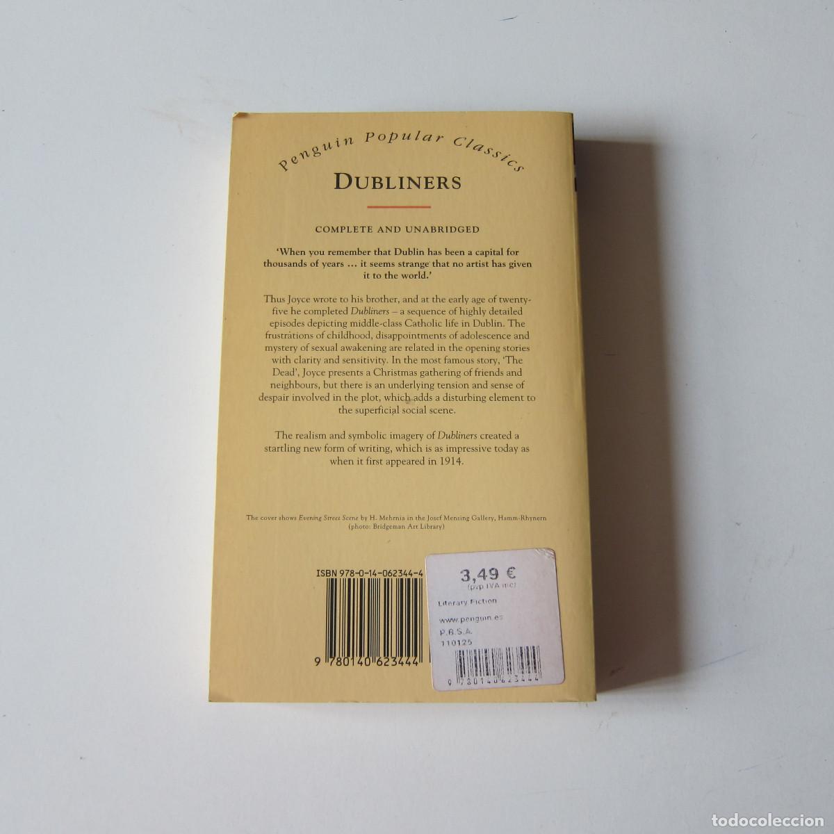 Libros de segunda mano: DUBLINERS - JAMES JOYCE (PENGUIN) - Foto 2
