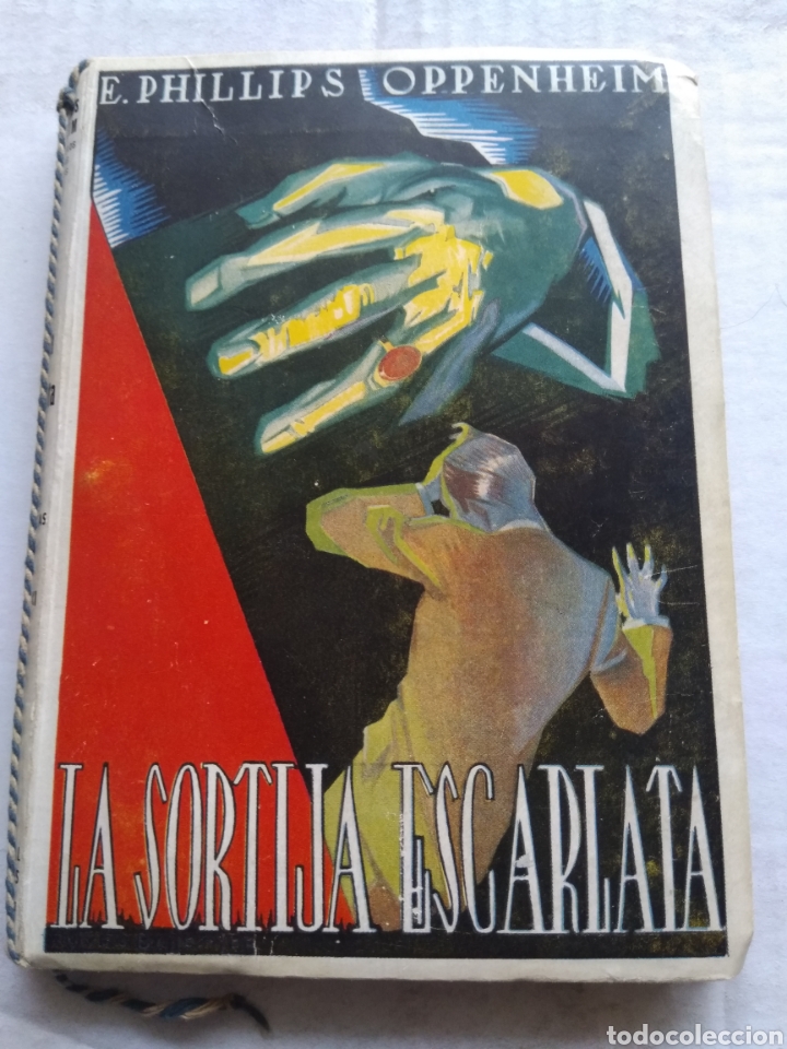 Libros de segunda mano: LA SORTIJA ESCARLATA/E. PHILLIPS OPPENHEIM - Foto 1