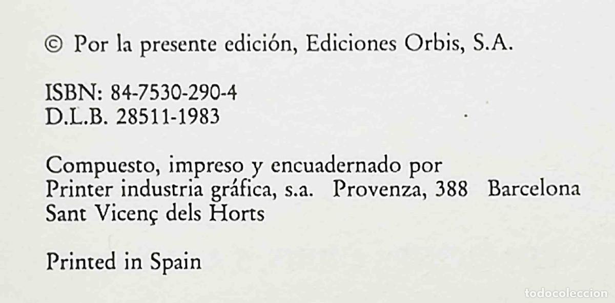 Libros de segunda mano: Lazarillo de Tormes. Editorial Orbis. - Foto 2