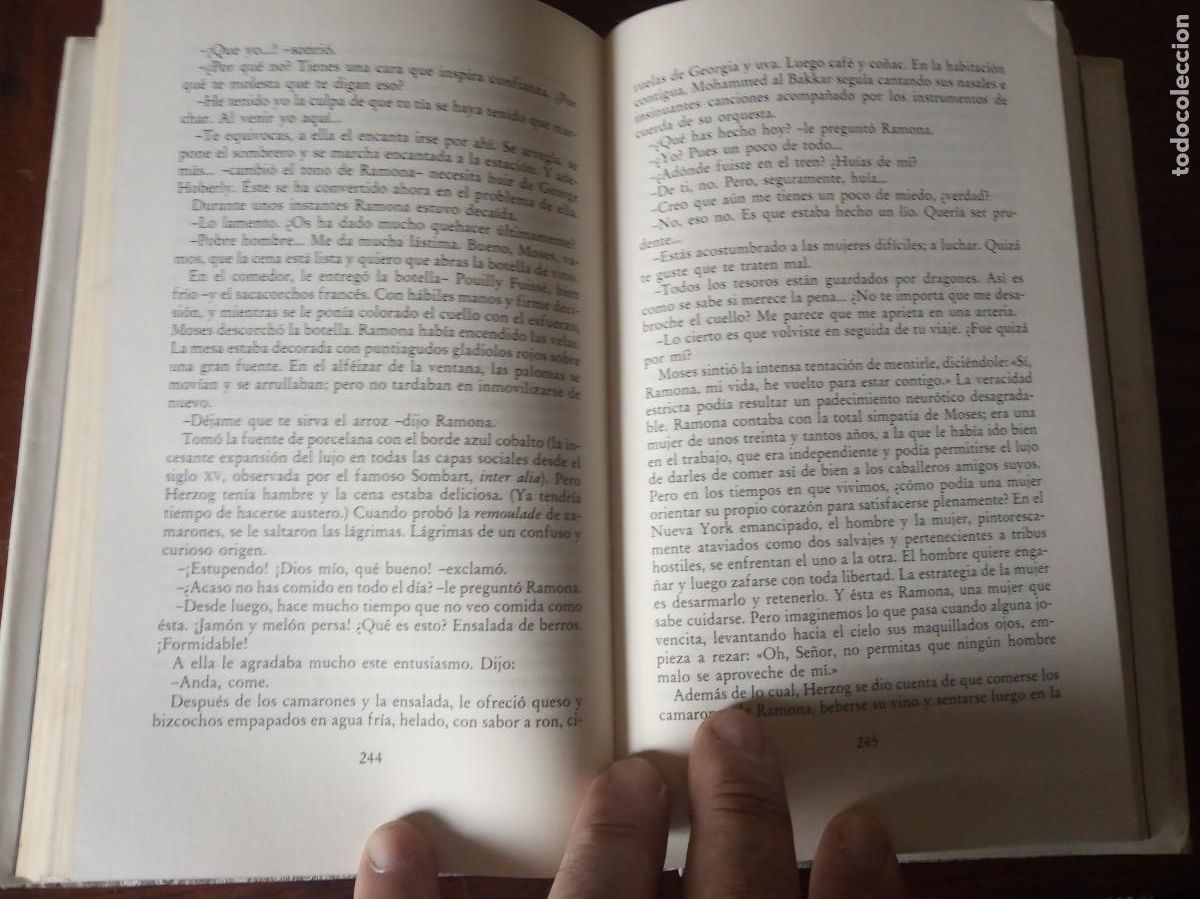 Libros de segunda mano: Herzog.- Saul Bellow. - Foto 4