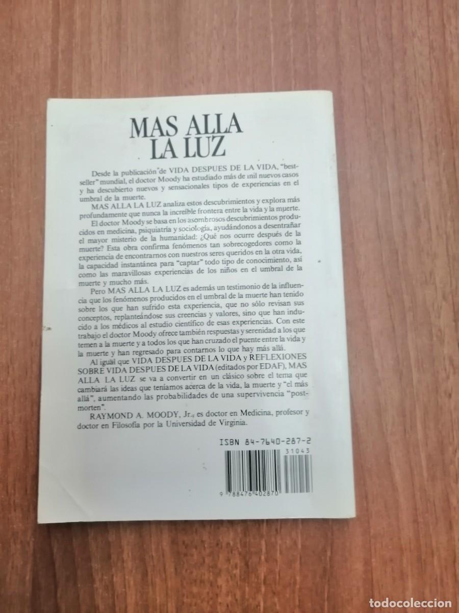 Libros de segunda mano: MAS ALLA LA LUZ - Foto 2
