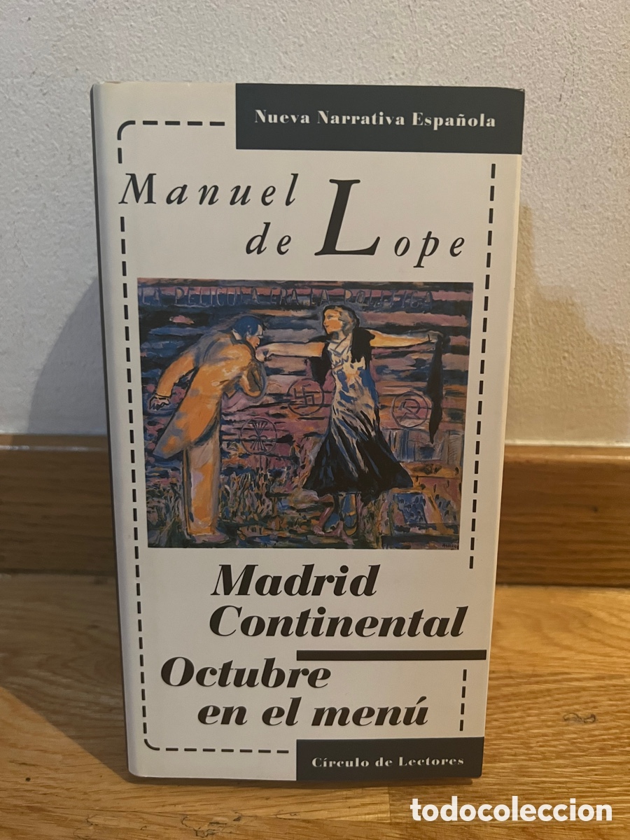 Libros de segunda mano: Manuel de Lope Madrid continental Octubre en el men&uacute; - Foto 1
