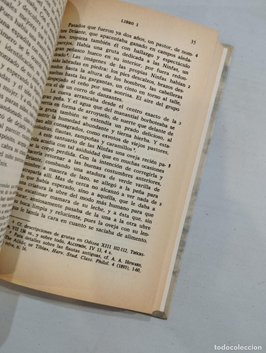 Libros de segunda mano: Longo - Dafnis y Cloe - Foto 2