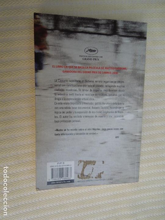 Libros de segunda mano: GOMORRA - ROBERTO SAVIANO - DE BOLSILLO - Foto 2