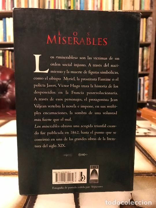 Libros de segunda mano: Los miserables. V&iacute;ctor Hugo. - Foto 2