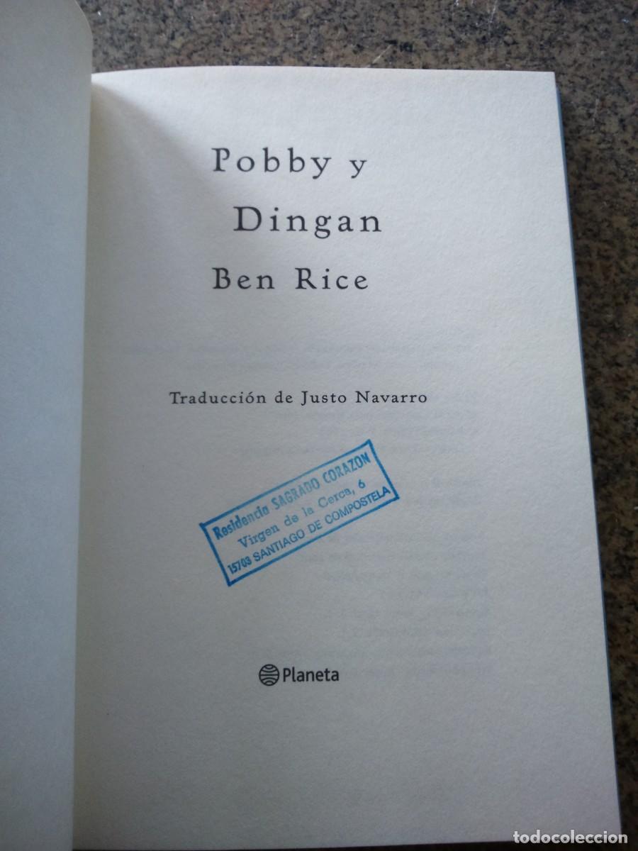 Libros de segunda mano: POBBY Y DINGAN -- BEN RICE -- PLANETA 2000 -- - Foto 2