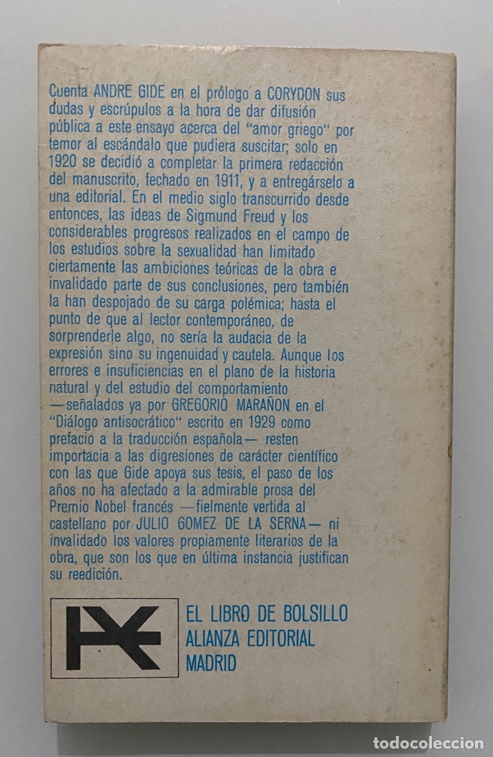 Libros de segunda mano: Corydon - GIDE, Andr&eacute; - Foto 2