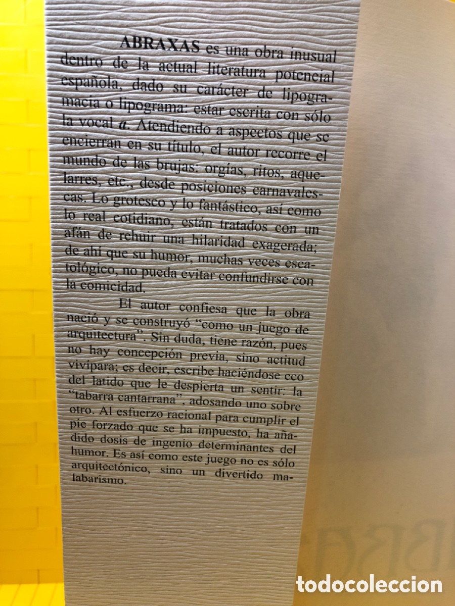 Libros de segunda mano: ABRAXAS ● VICENTE HERNANDEZ GIL ● ● - Foto 2