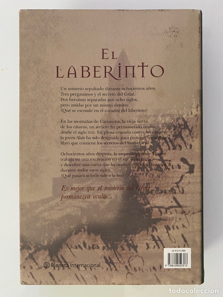 Libros de segunda mano: El Laberinto - MOSSE, Kate - Foto 2