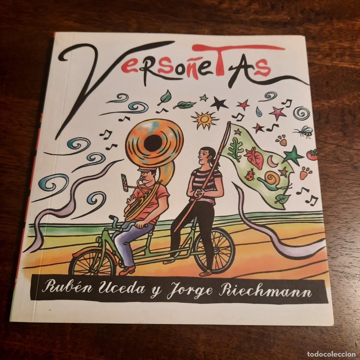 Libros de segunda mano: Verso&ntilde;etas, Rub&eacute;n Uceda y Jorge Riechmann - Foto 1