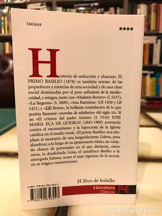 Libros de segunda mano: El primo Basilio. Jos&eacute; Maria E&ccedil;a de Queir&oacute;s. - Foto 2