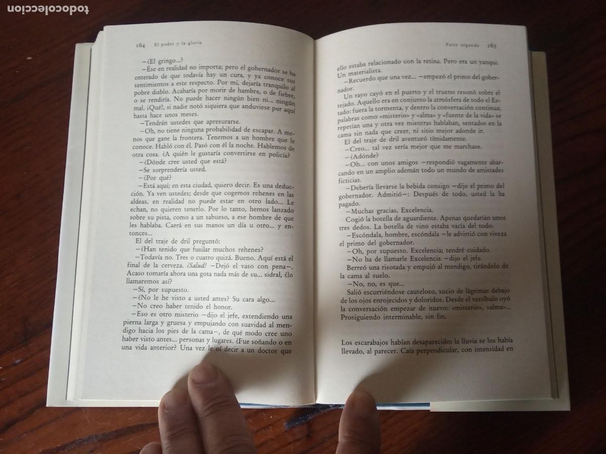 Libros de segunda mano: EL PODER Y LA GLORIA.- GRAHAM GREENE. BIBLIOTECA DE PLATA. CIRCULO DE LECTORES. - Foto 3
