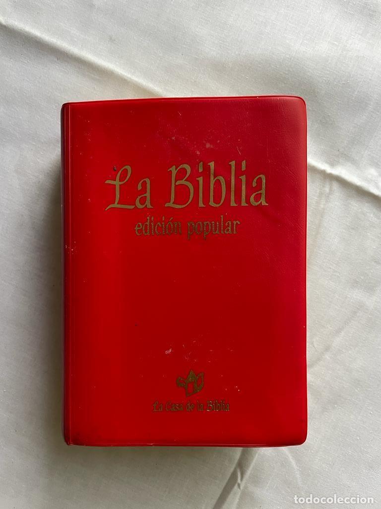 Libros de segunda mano: La Biblia. Edici&oacute;n Popular - Foto 1