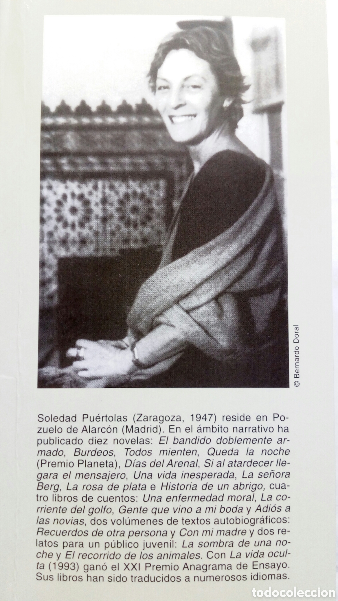 Libros de segunda mano: Historia de un abrigo. Soledad Pu&eacute;rtolas. - Foto 3