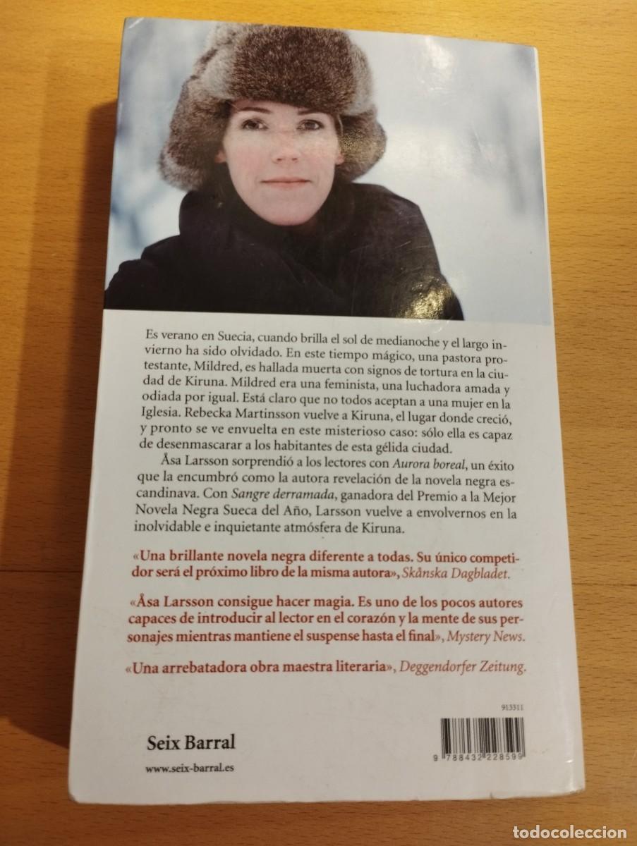 Libros de segunda mano: SANGRE DERRAMADA (ASA LARSSON) - Foto 4