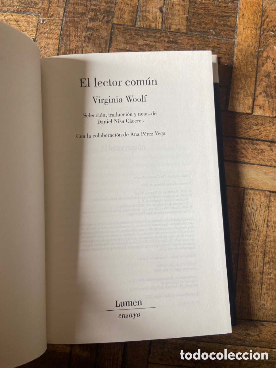 Libros de segunda mano: El lector com&uacute;n - Virginia Woolf - Lumen (2009) - Foto 2