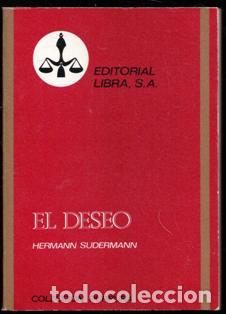 Libros de segunda mano: El deseo, Hermann Sudermann - Foto 1