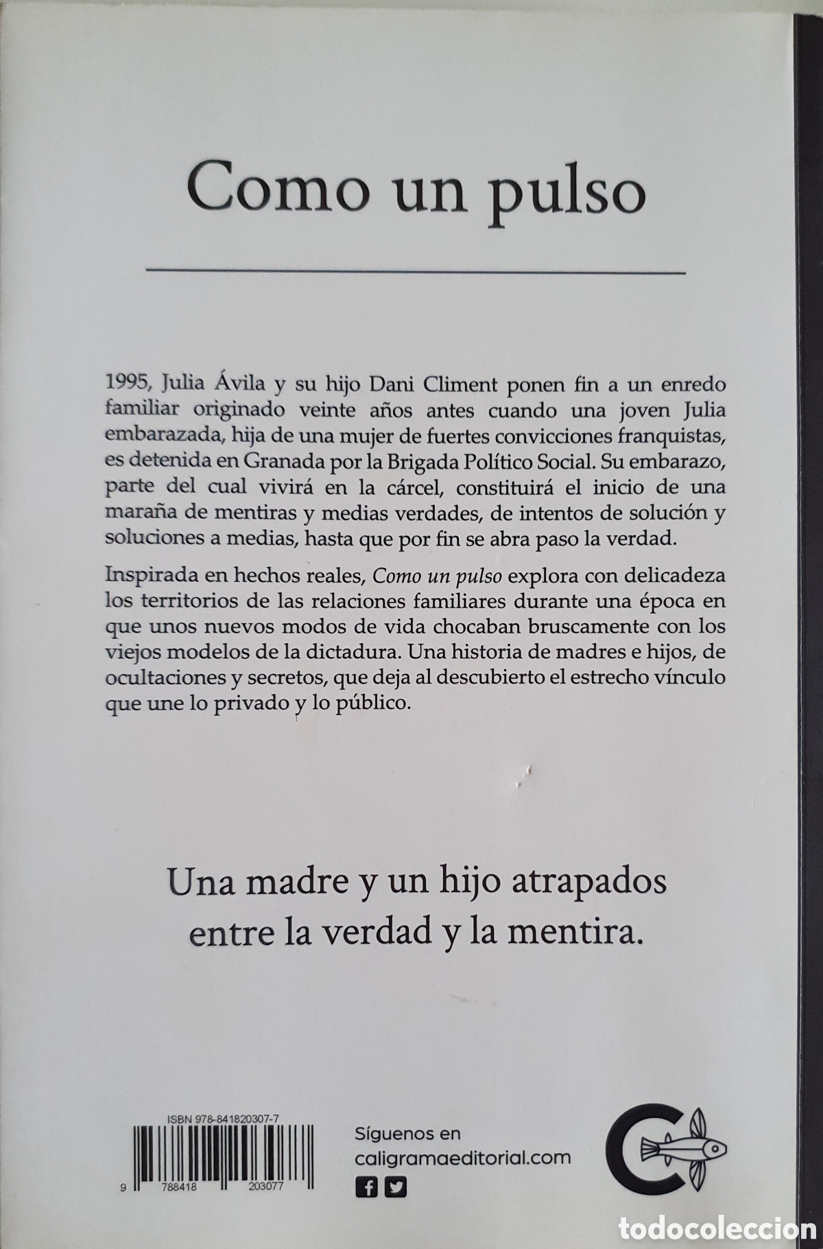 Libros de segunda mano: Isabel Alonso Davila Como un pulso - Foto 2