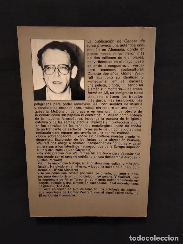 Libros de segunda mano: CABEZA DE TURCO - GUNTER WALLRAFF - Foto 2