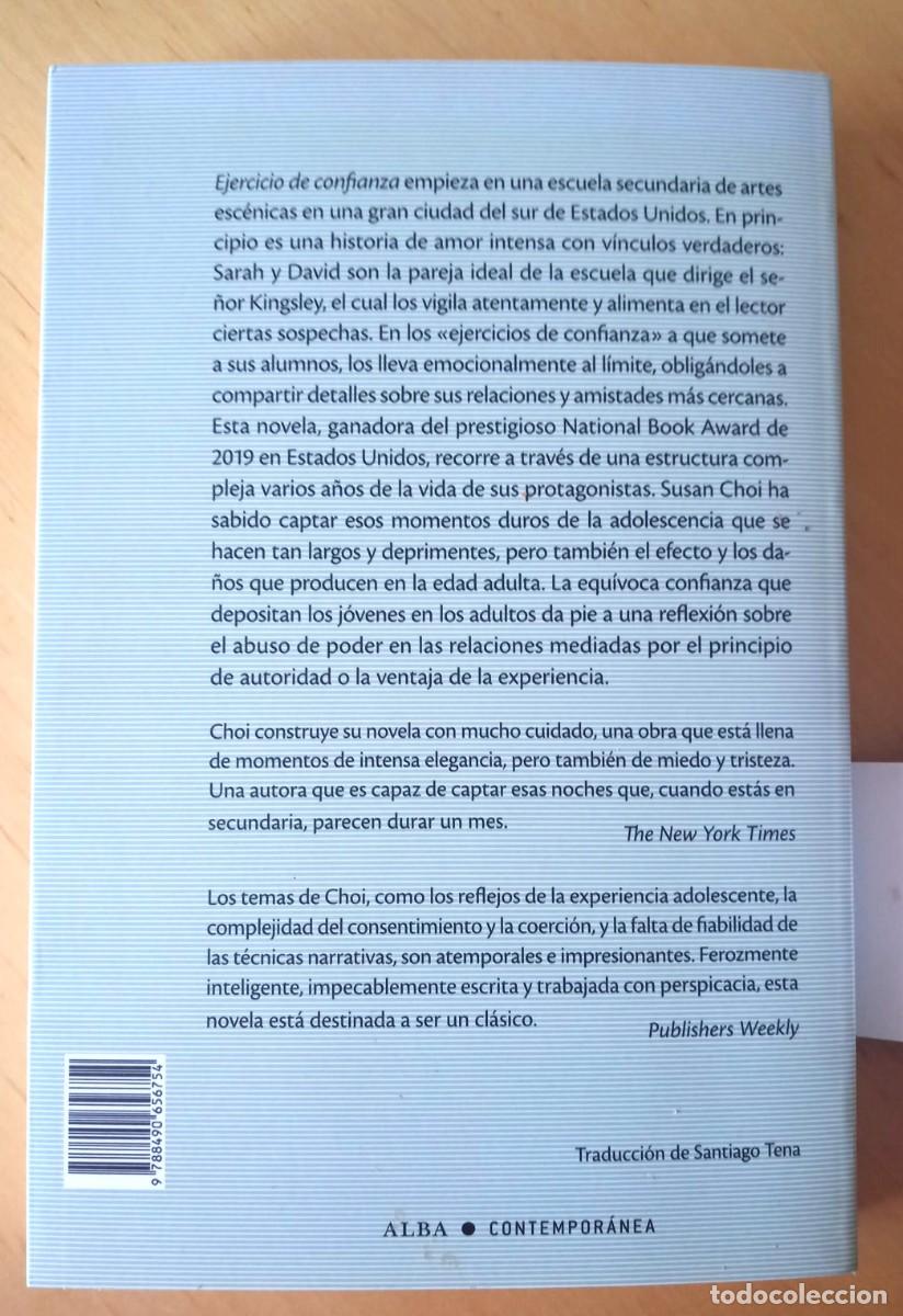 Libros de segunda mano: SUSAN CHOI EJERCICIO DE CONFIANZA - Foto 3