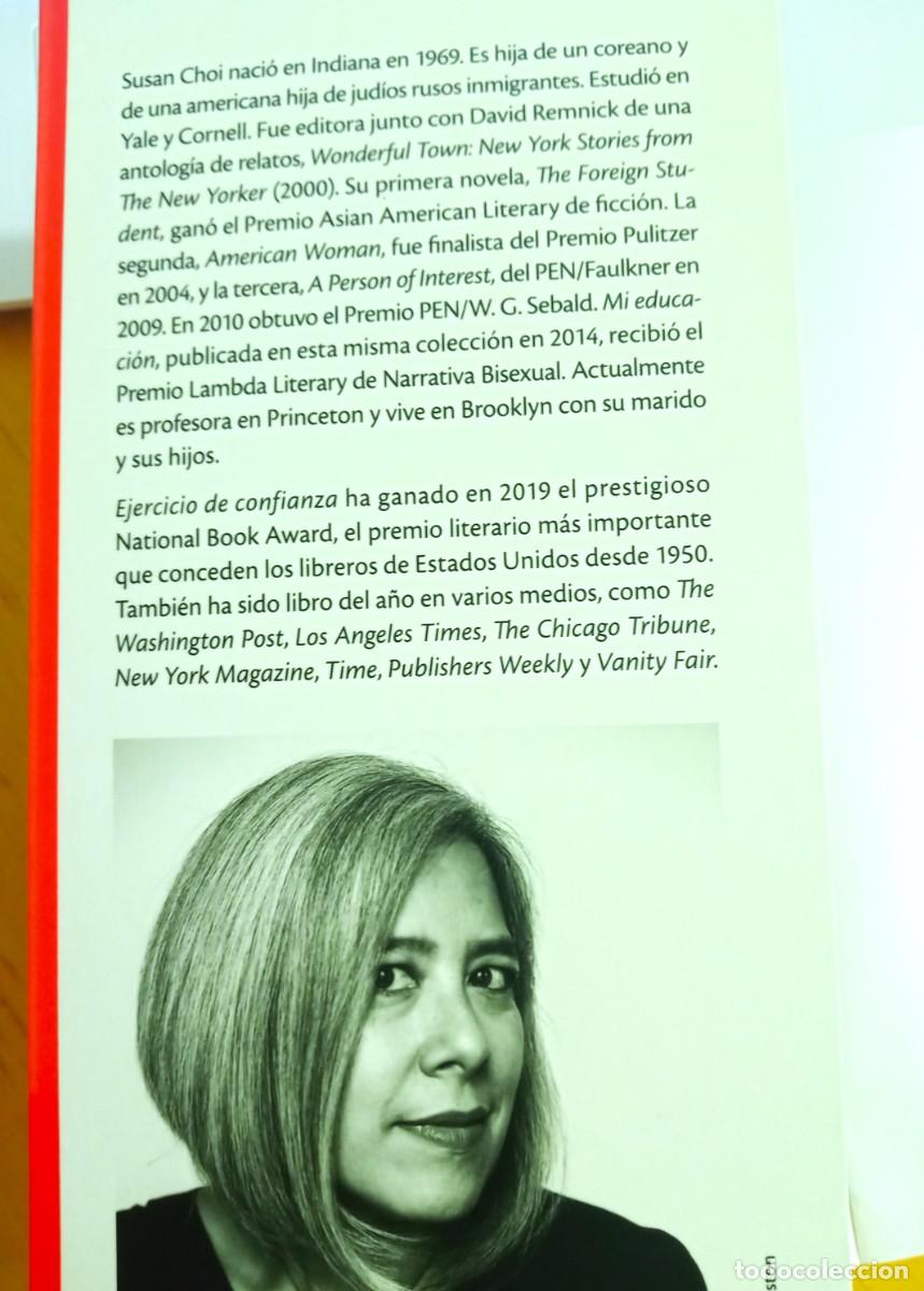 Libros de segunda mano: SUSAN CHOI EJERCICIO DE CONFIANZA - Foto 4
