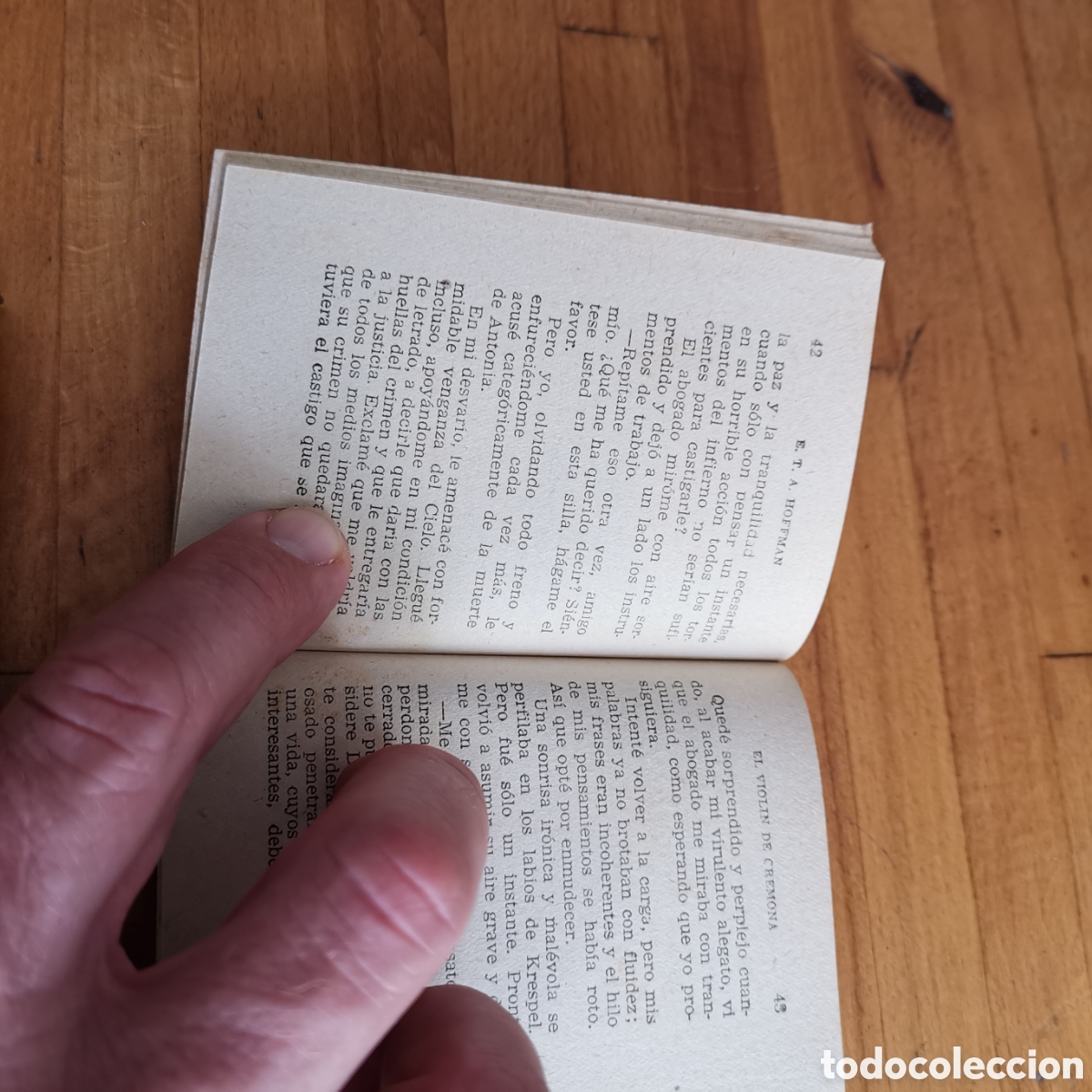 Libros de segunda mano: Librito El Viol&iacute;n de Cremona, ediciones La Pulga n&ordm;51 de E.T.A. Hoffman - Foto 4