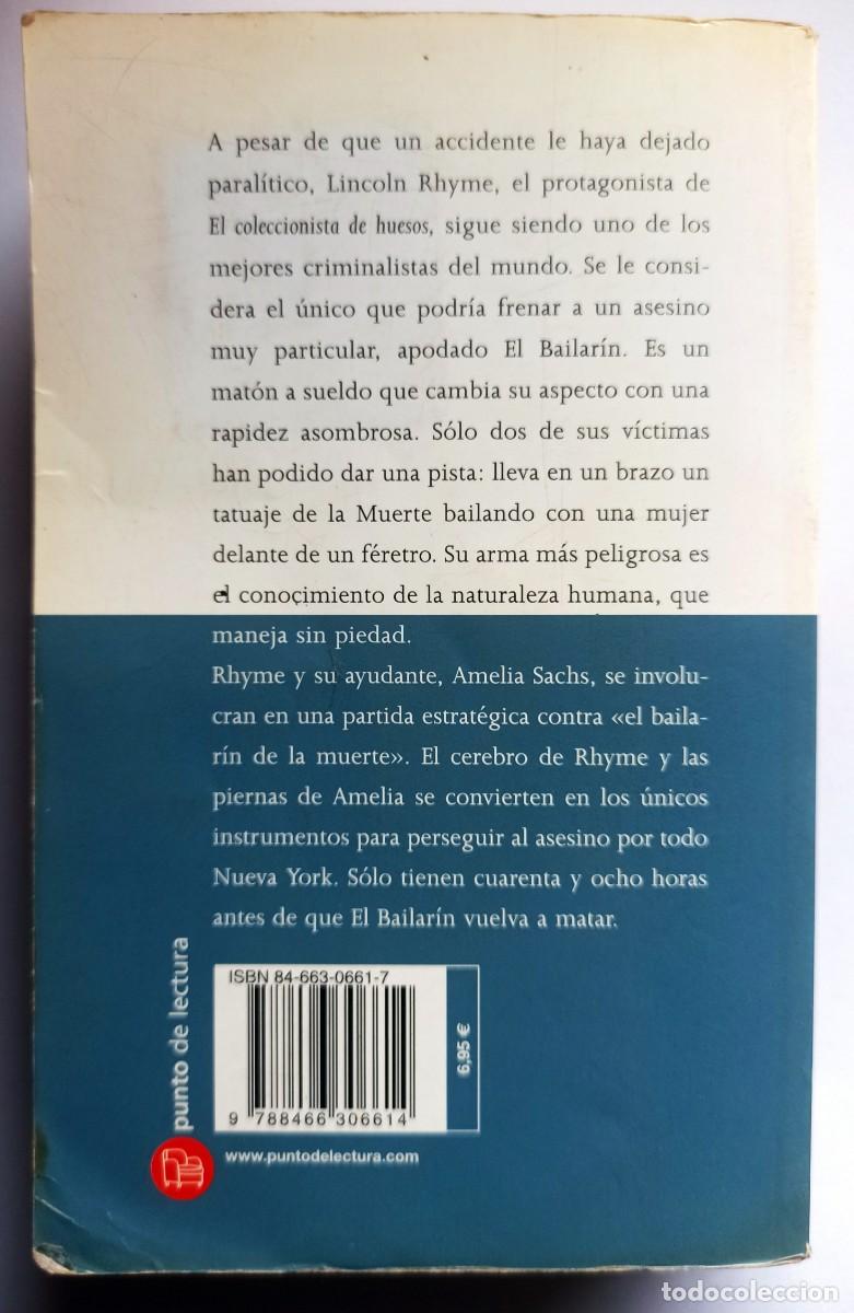 Libros de segunda mano: EL BAILARIN DE LA MUERTE - JEFFERY DEAVER - Foto 2