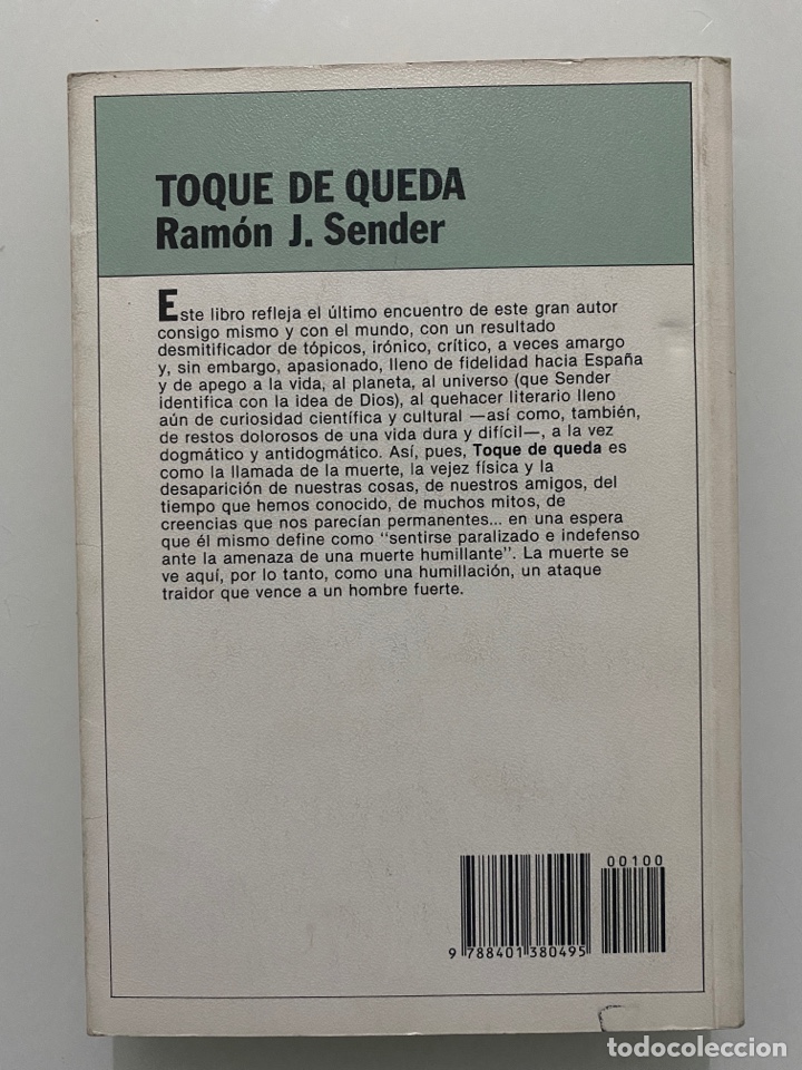 Libros de segunda mano: Toque de queda - SENDER, Ram&oacute;n J. - Foto 2