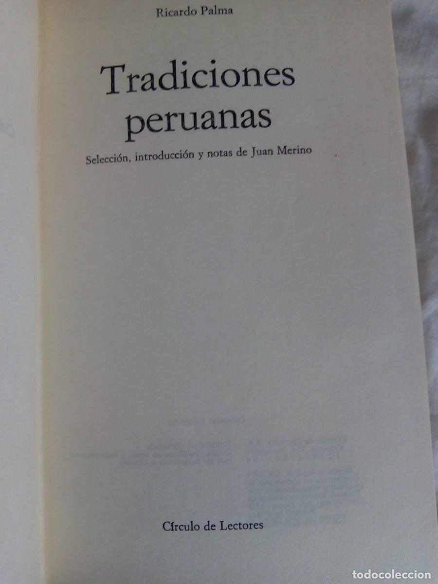 Libros de segunda mano: TRADICIONES PERUANAS / RICARDO PALMA - Foto 1