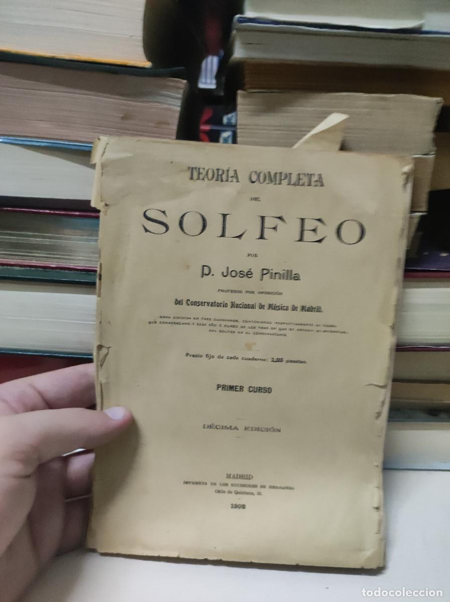 Libros de segunda mano: TEORIA COMPLETA SOLFEO JOSE PINILLA - Foto 1