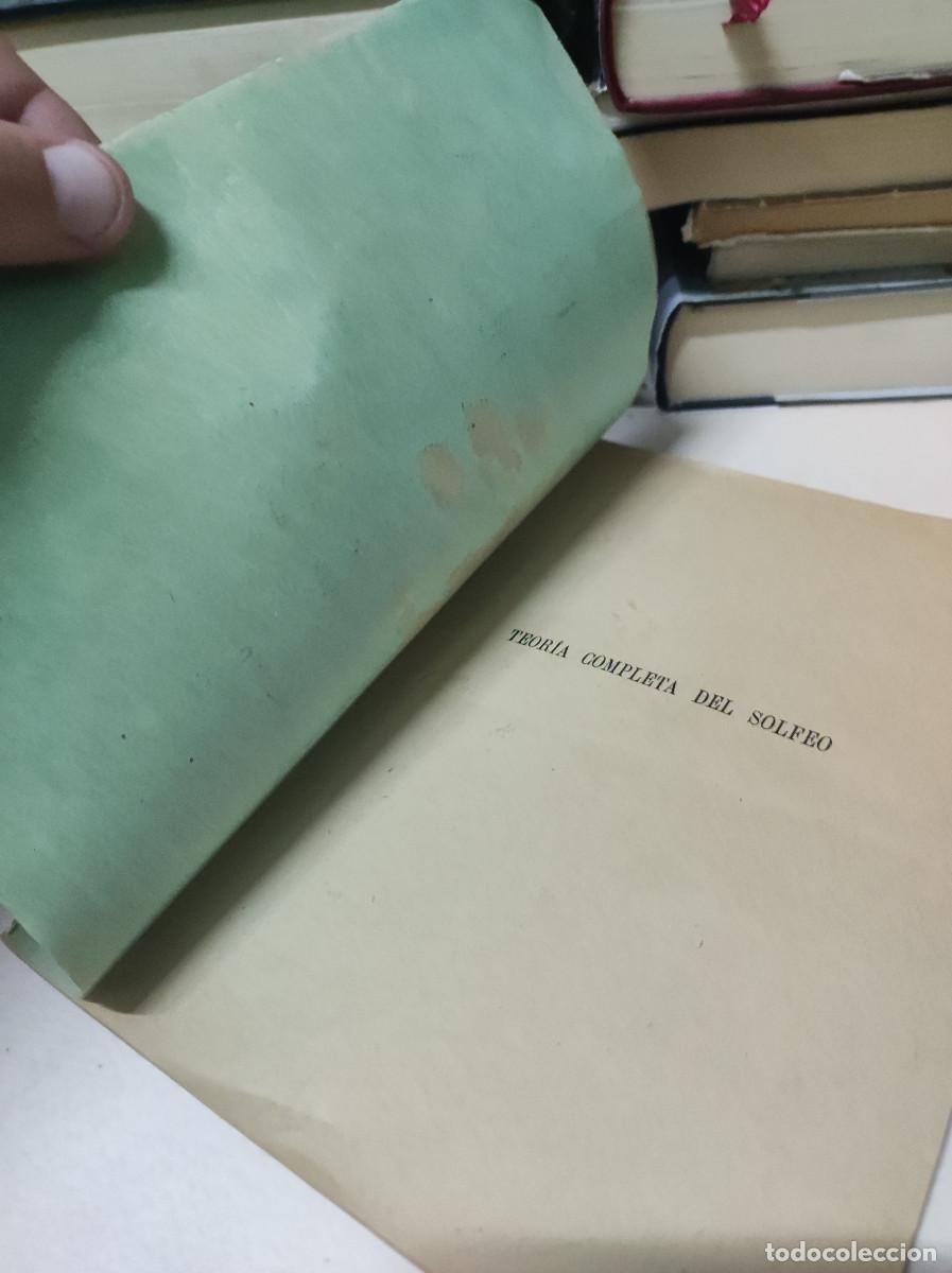 Libros de segunda mano: TEORIA COMPLETA SOLFEO JOSE PINILLA - Foto 2