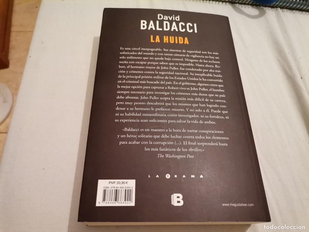 Libros de segunda mano: DAVID BALDACCI SERIE JOHN PULLER LA HUIDA 1&ordf; ED 2018 - Foto 5