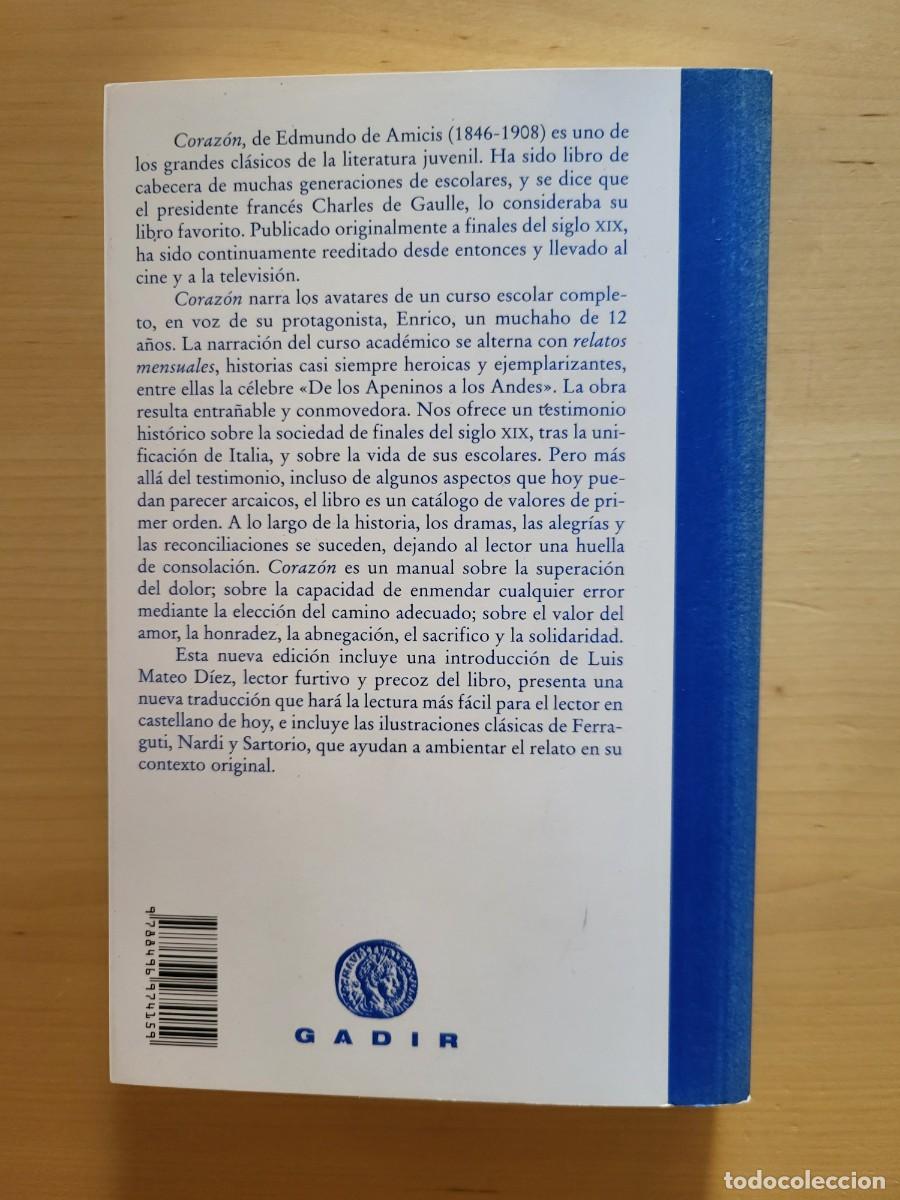 Libros de segunda mano: CORAZ&Oacute;N EDMUNDO DE AMICIS - Foto 2