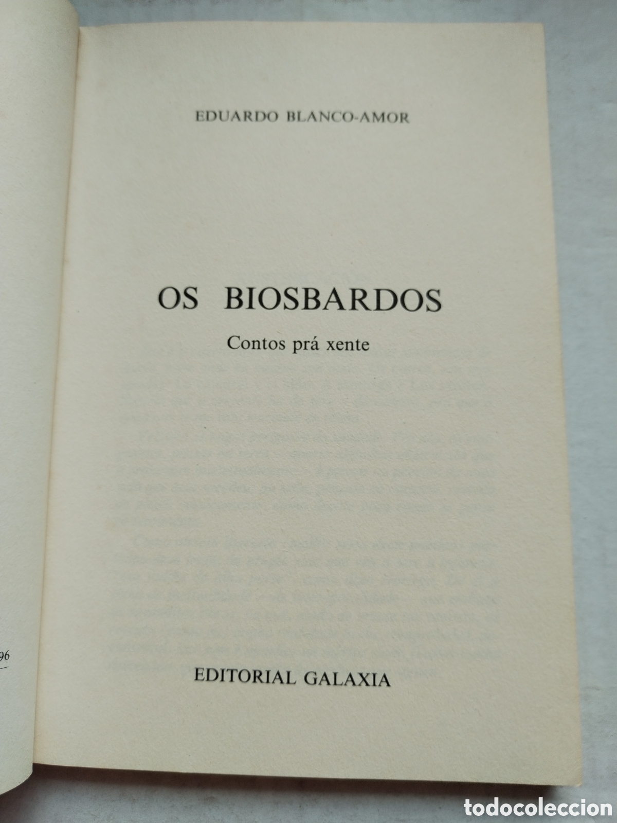 Libros de segunda mano: OS BIOSBARDOS/E. BLANCO AMOR - Foto 2