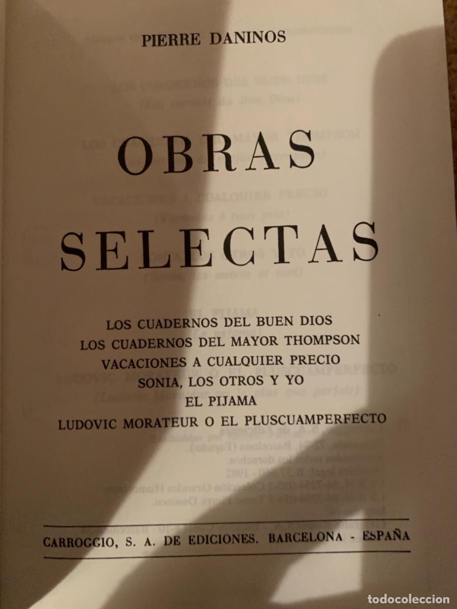 Libros de segunda mano: Obras selectas de Pierre Daninos (Bols 21) - Foto 2