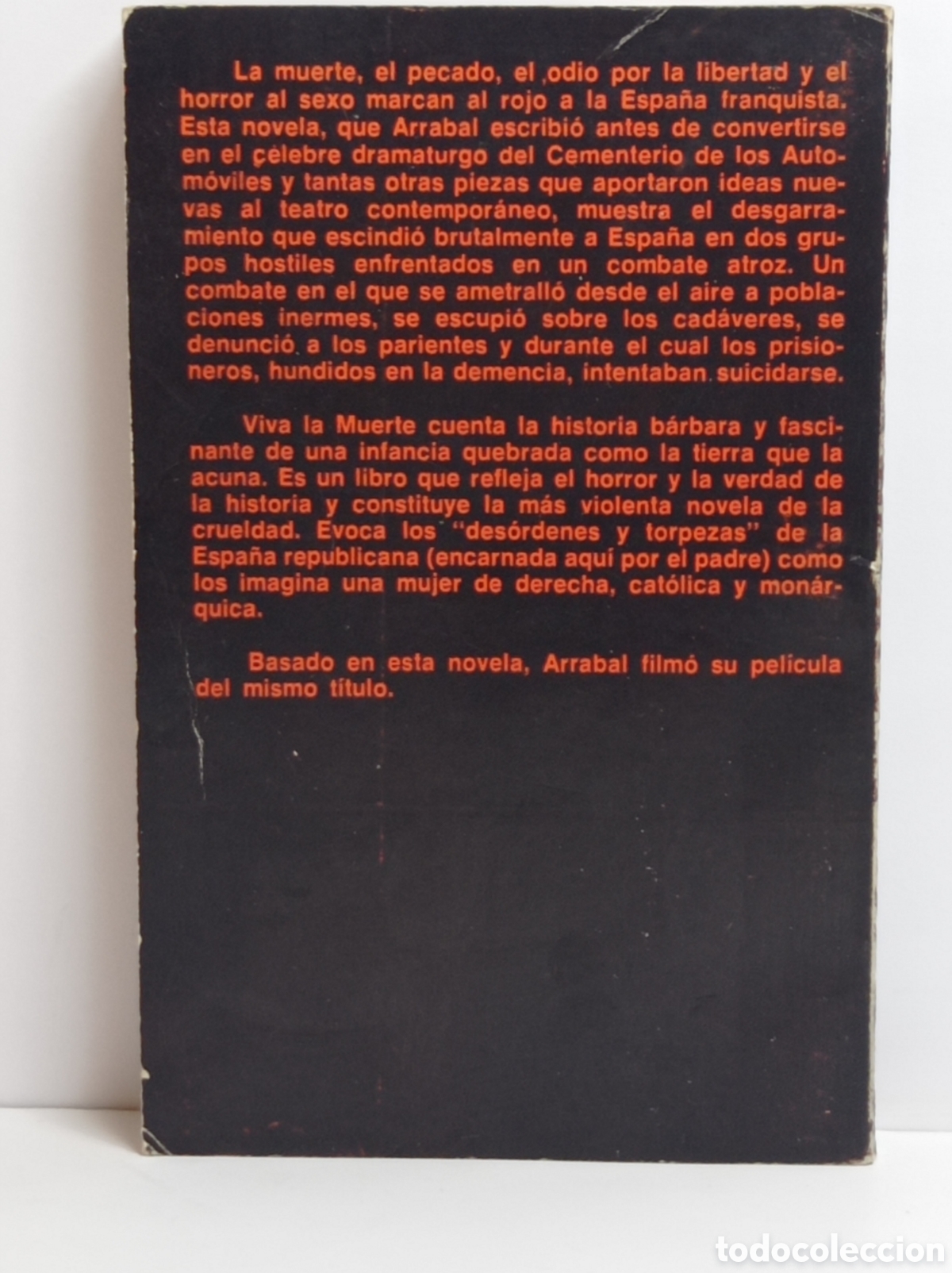 Libros de segunda mano: ARRABAL, VIVA LA MUERTE (DE LA FLOR 1973) - Foto 2