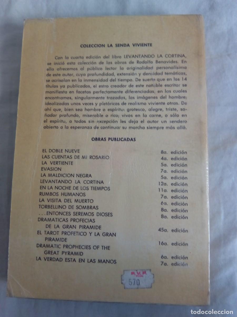 Libros de segunda mano: LA VERTIENTE / RODOLFO BENAVIDES - Foto 2