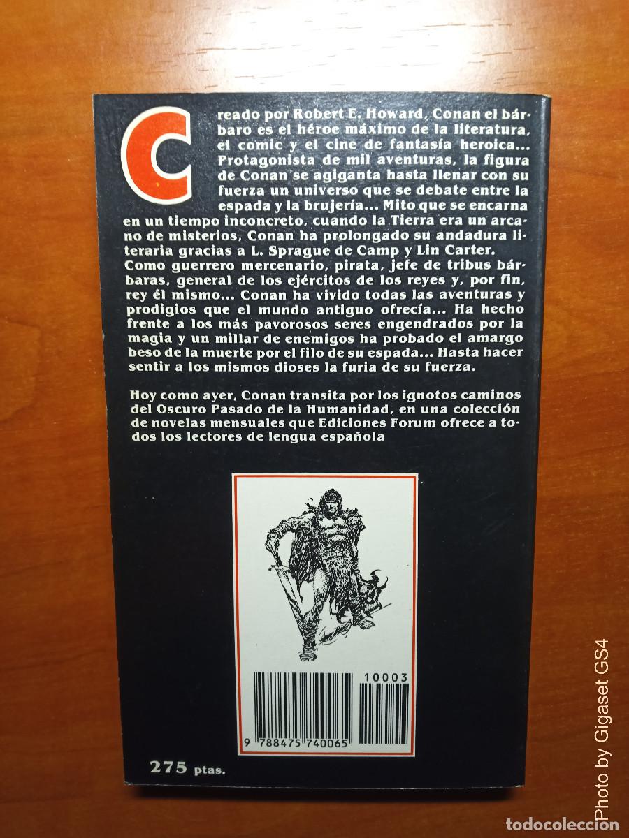 Libros de segunda mano: CONAN EL PIRATA . Robert E . Howard .Ediciones Forum . 1983 .N&ordm; 3. - Foto 3
